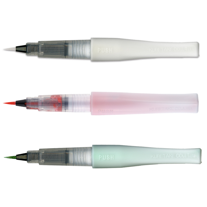 Wink Of Stella Brush Glitter White Christmas 3 Pen Set