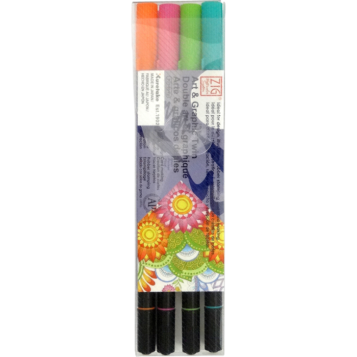 Zig Art & Graphic Twin Summer Colours Set
