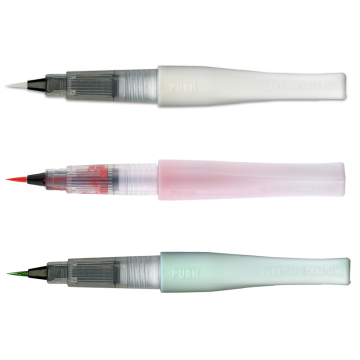 Wink Of Stella Brush Glitter White Christmas 3 Pen Set